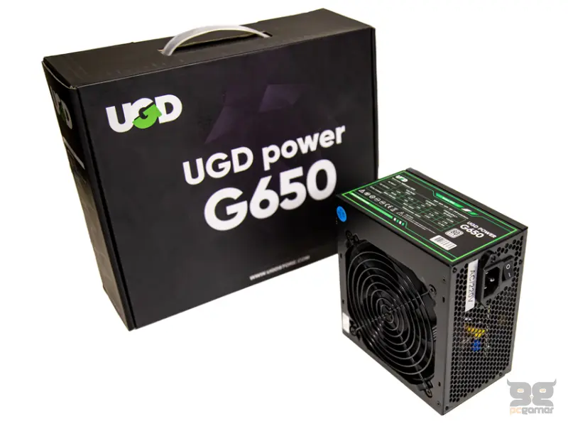 UGD G650 PFC black napajanje 