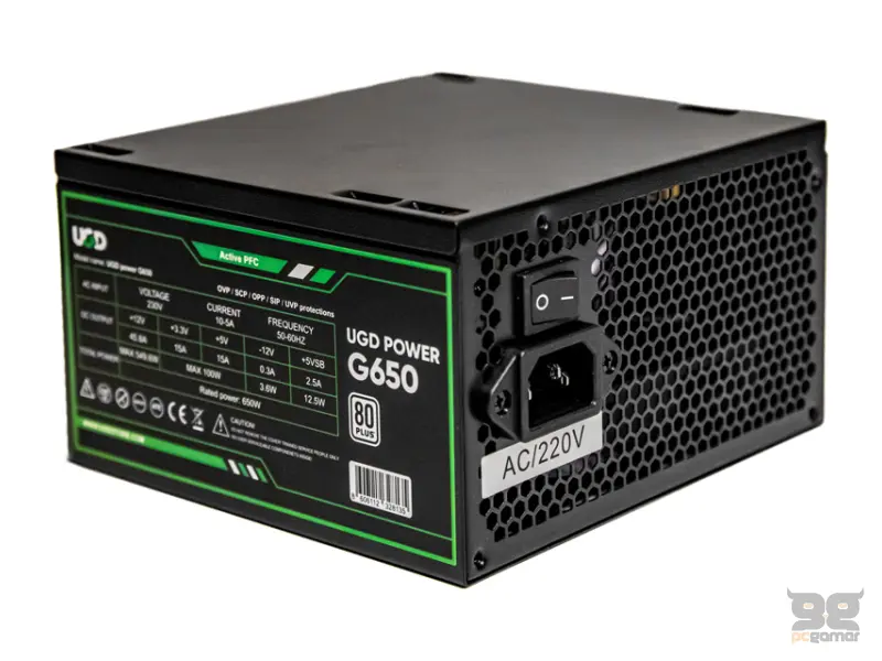 UGD G650 PFC black napajanje 