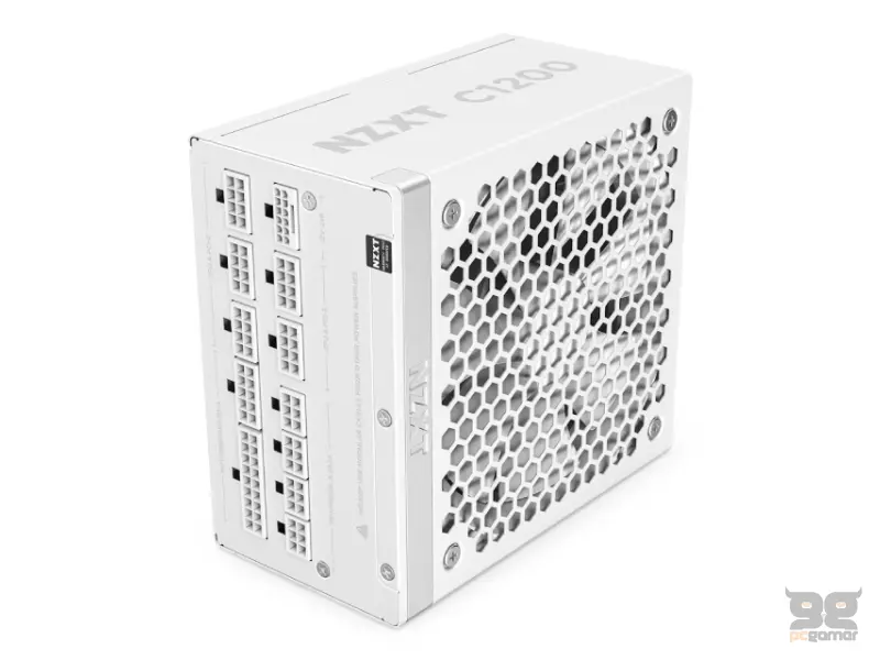 NZXT C1200 Gold ATX 3.X 1200W (PA-2G2BW-EU) modularno napajanje belo 