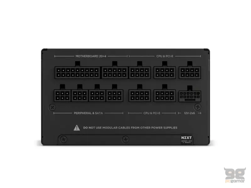 NZXT C1200 Gold ATX 3.X 1200W (PA-2G2BB-EU) modularno napajanje crno 