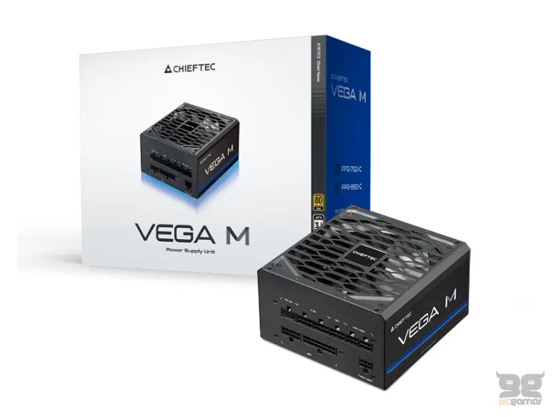 CHIEFTEC PPG-750-C 750W VEGA M 80Plus Gold napajanje 5Y 