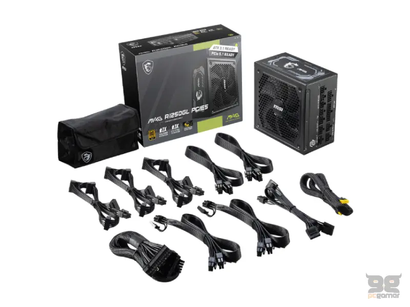 MSI MAG A1250GL PCIE5 1250W napajanje 