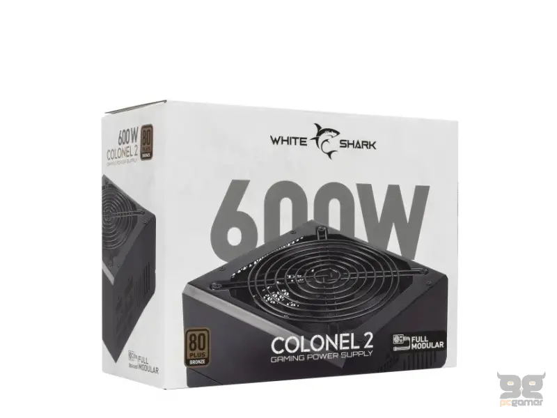 White Shark COLONEL-2 600W 80+ BRONZE Full Modular