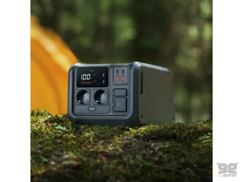 DJI Power 500 - 512Wh Portable Power Station, AC Output x2,USB-C x2,USB-A x2,SDC Lite x1,AC Input x1