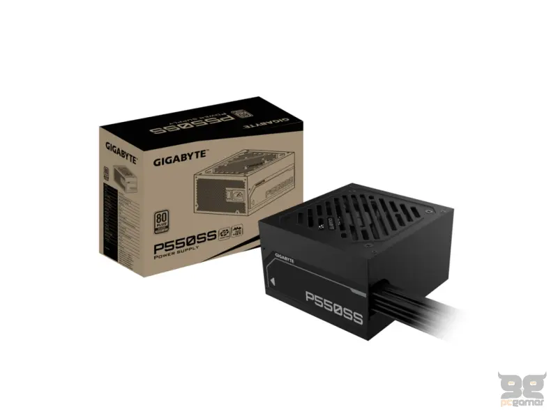 GIGABYTE GP-P550SS 550W Power Supply, 80 PLUS Silver certified, 120mm FDB Fan, ATX 3.0