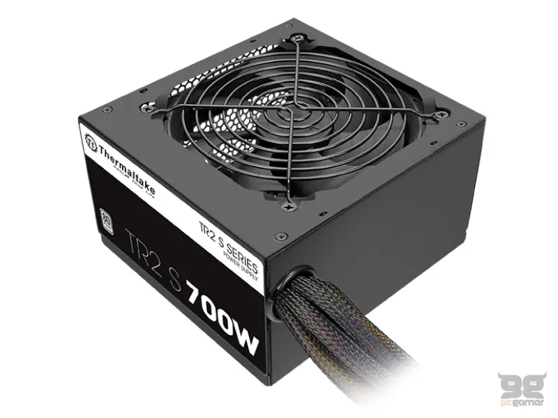 THERMALTAKE PSU TR2 S 700W, Ultra Quiet 120mm Fan, 80 PLUS, ATX, Active PFC, PCI-E 6+2pin x 2