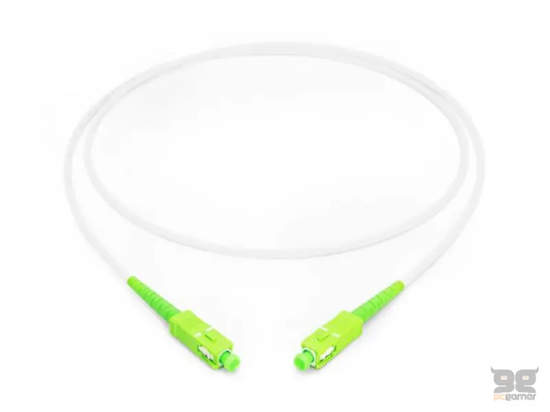 Digitus Fiber optic steel-armored patch cable, simplex, singlemode, SC/APC - SC/APC, 20 m