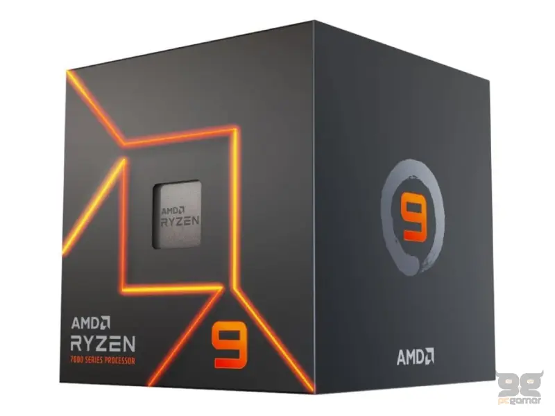 AMD Ryzen 9 7900, 3.7GHz/5.4GHz Max, 12C/24T, Socket AM5, 64MB L3 cache, AMD Wraith Prism