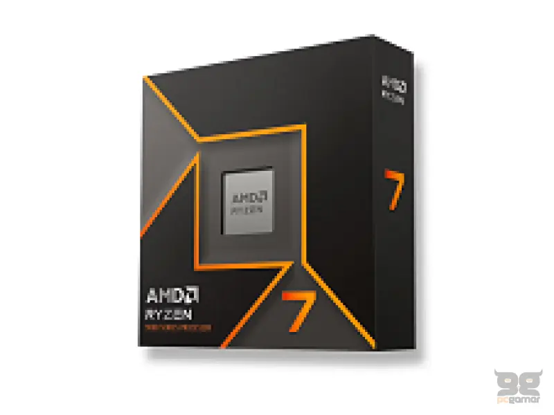 AMD Ryzen 7 9700X, 3.8GHz/5.5GHz Max, 8C/16T, AM5, 32MB L3 cache, AMD Radeon Graphics, Bez kulera