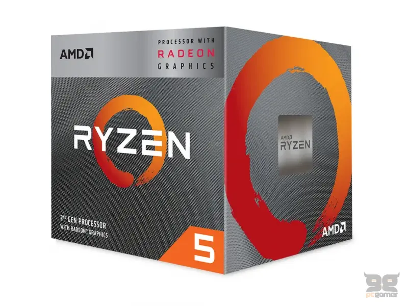 AMD CPU Ryzen 5 3400G Box (3.7GHz, 4MB, Radeon RX Vega 11)