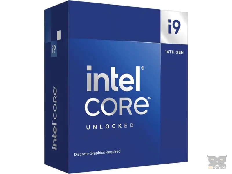 INTEL 24-Core i9-14900KF, 3.2GHz(6.0 GHz Turbo), 36 MB Cache, LGA1700, Raptor Lake,Graphics Required