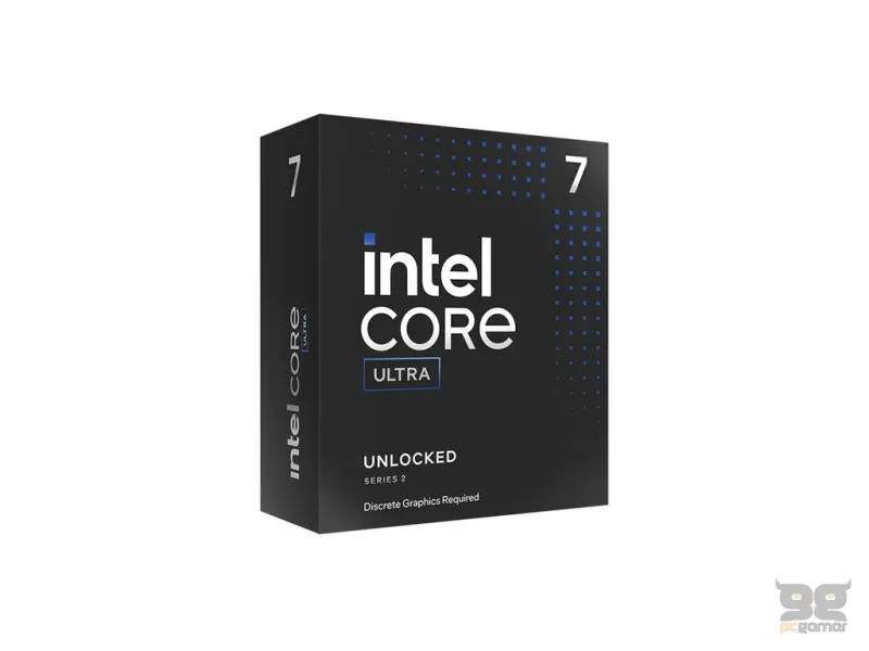 INTEL Core Ultra 7 265KF(3.9 GHz Core Clock, 5.5 GHz Max), 20 Cores/20 Threads, 30 MB cache,LGA 1851