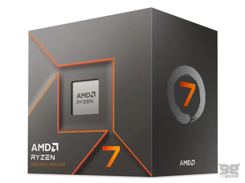 AMD RYZEN 7 8700F 8 cores do 5GHz Box 