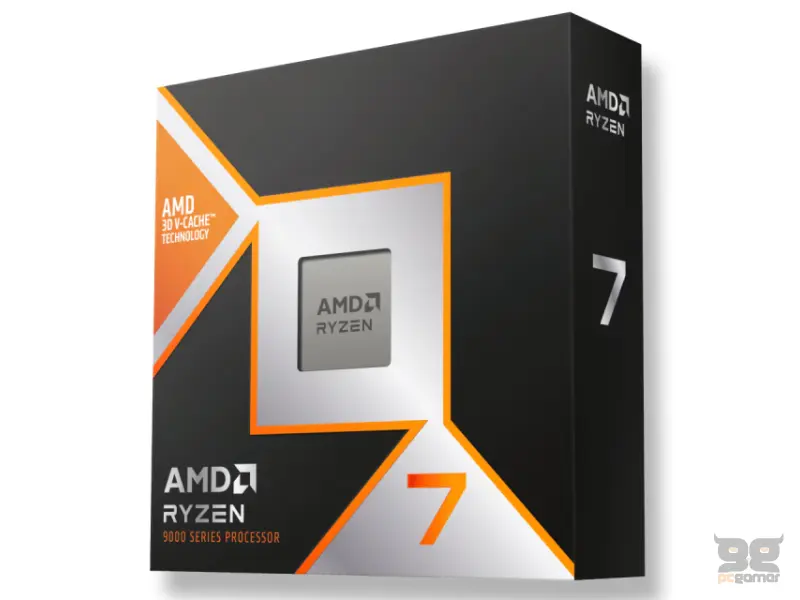 AMD Ryzen 7 9800X3D 8 cores do 5.2GHz Box (100-100001084WOF) 