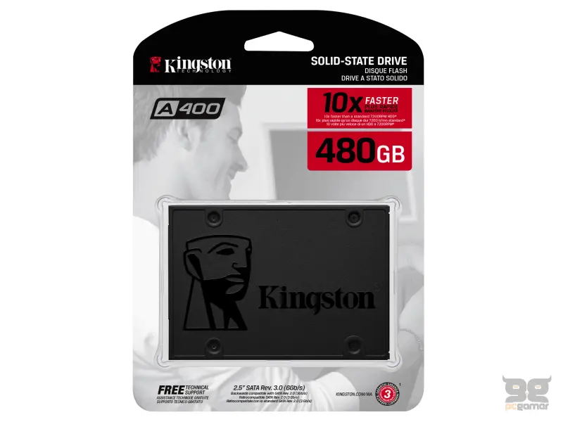 SSD 2.5" 480GB A400
