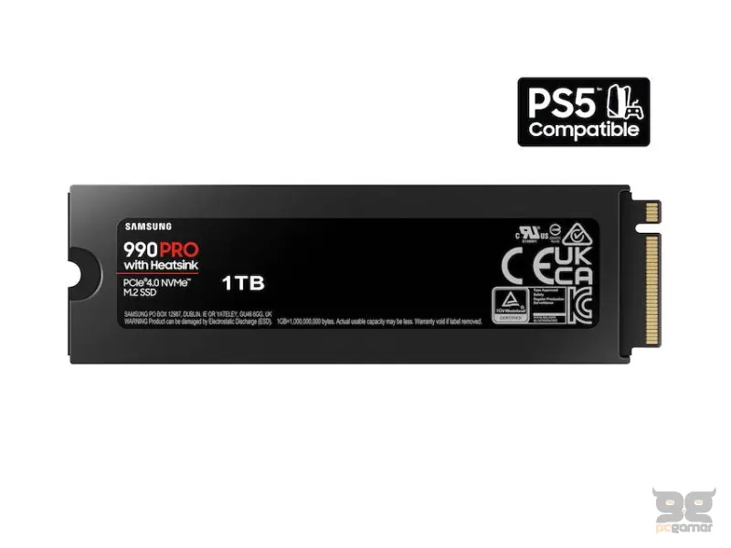 SAMSUNG 1TB M.2 NVMe MZ-V9P1T0CW 990 Pro Series Heatsink SSD 