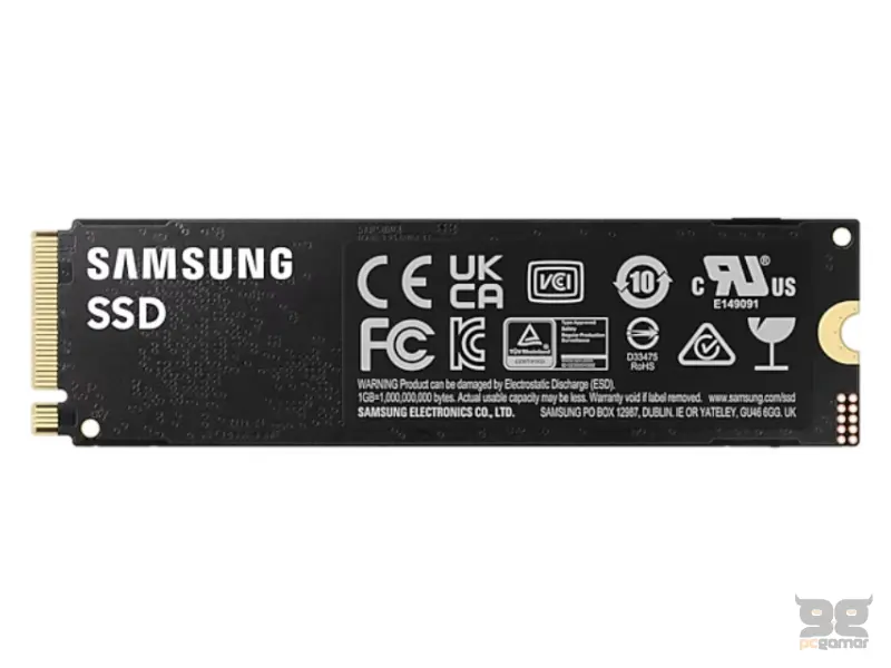 SAMSUNG 4TB M.2 NVMe MZ-V9P4T0BW 990 Pro Series SSD 