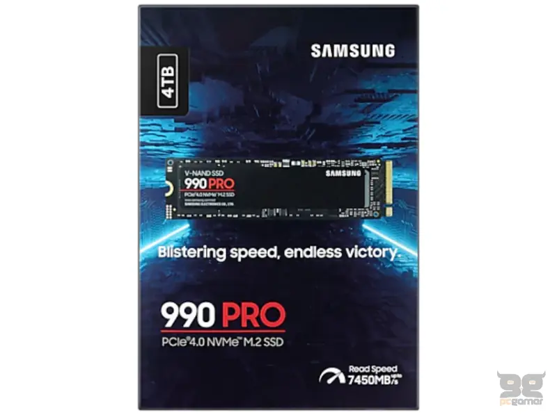 SAMSUNG 4TB M.2 NVMe MZ-V9P4T0BW 990 Pro Series SSD 