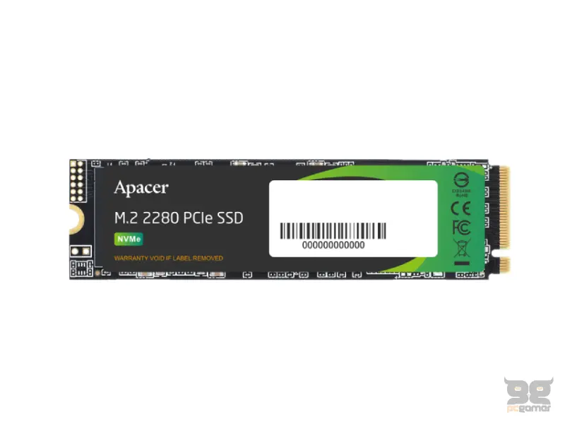 APACER 256GB AS2280P4X M.2 PCIe SSD AP256GAS2280P4X-1 