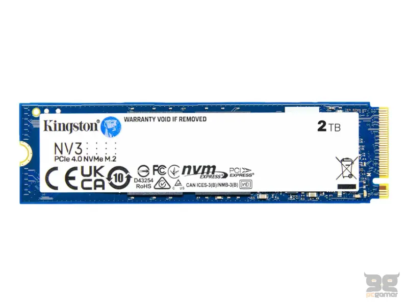 KINGSTON 2TB M.2 NVMe SNV3S/2000G series NV3 SSD 