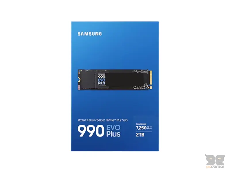 SAMSUNG 2TB M.2 NVMe MZ-V9S2T0BW 990 EVO Plus Series SSD 