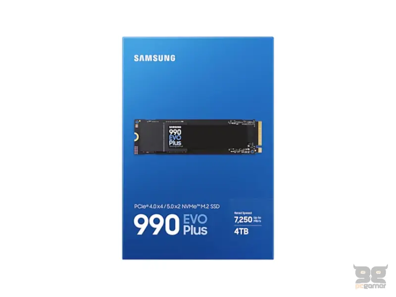 SAMSUNG 4TB M.2 NVMe MZ-V9S4T0BW 990 EVO Plus Series SSD 