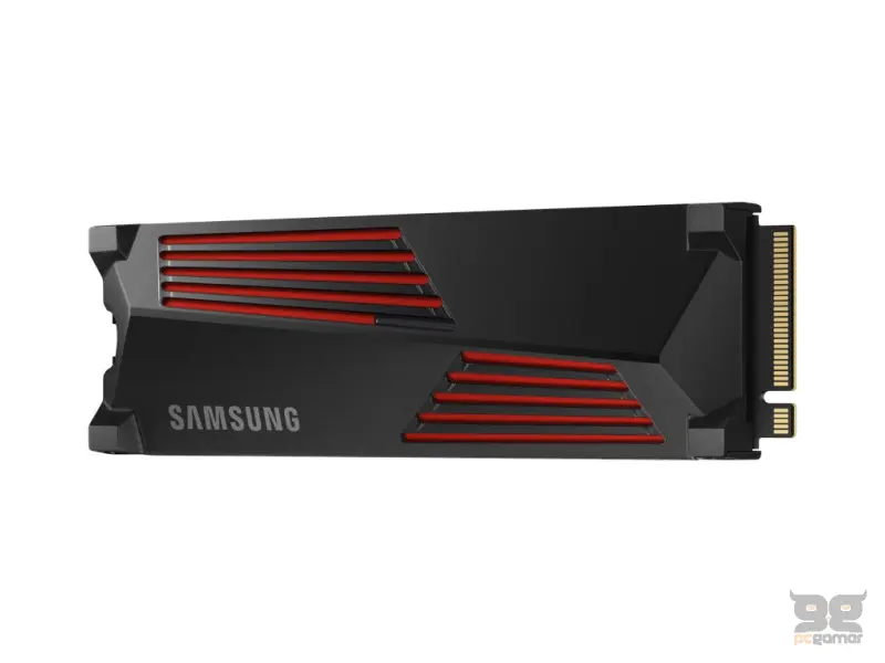 SAMSUNG M.2 SSD 2TB 990 PRO Heatsink, PCI-E 4.0 NVMe 2.0, Read Up to 7450 MB/s,Write Up to 6900 MB/s