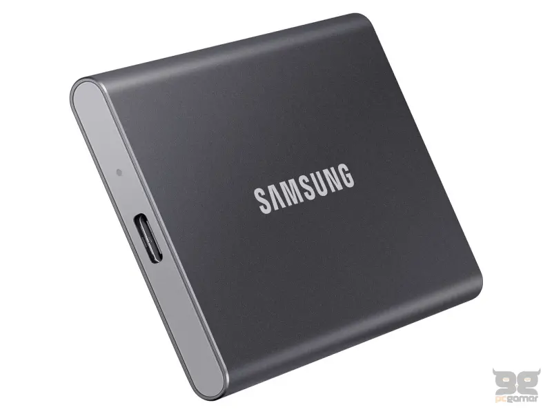 SAMSUNG Portable External SSD T7 1TB, USB 3.2 Titan Grey,Read: Up to 1050MB/s, Write: Up to 1000MB/s