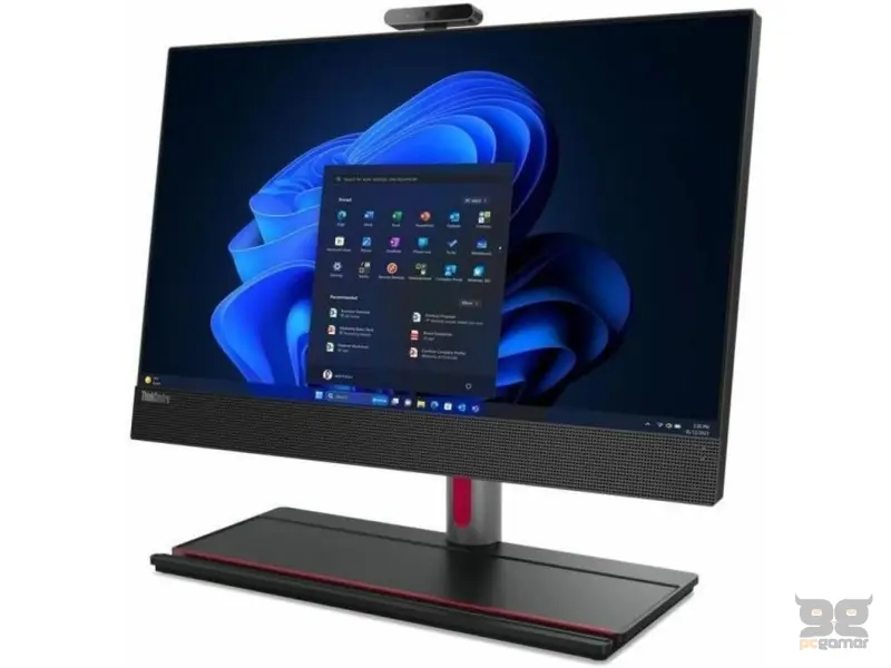 Lenovo AiO ThinkCentre M90a Gen 5 All in One 23.8“ FullHD Multitouch, 16:9, IPS, Anti-Glare, 250 niti, Intel Core i3-14100, 8GB DDR5, SSD 256GB M.2 2280 PCIe Gen4, Lenovo UltraFlex V Stand, Lenovo tastatura i miš