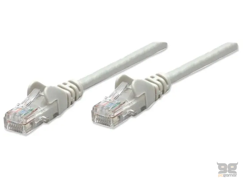 Kabl Intellinet Patch, Cat6 compatible, U/UTP, 3m, sivi 334129