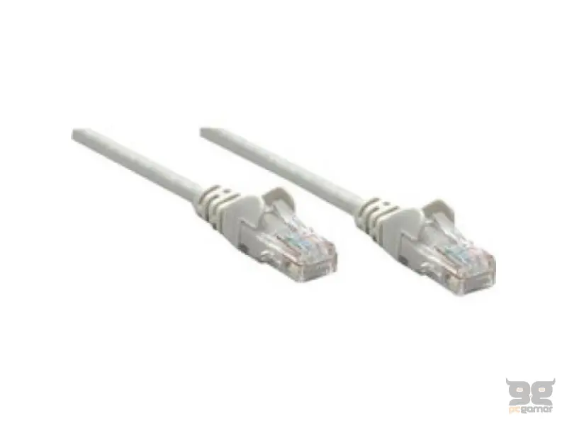 Kabl Intellinet Patch, Cat6 compatible, U/UTP, 10m, sivi 336734