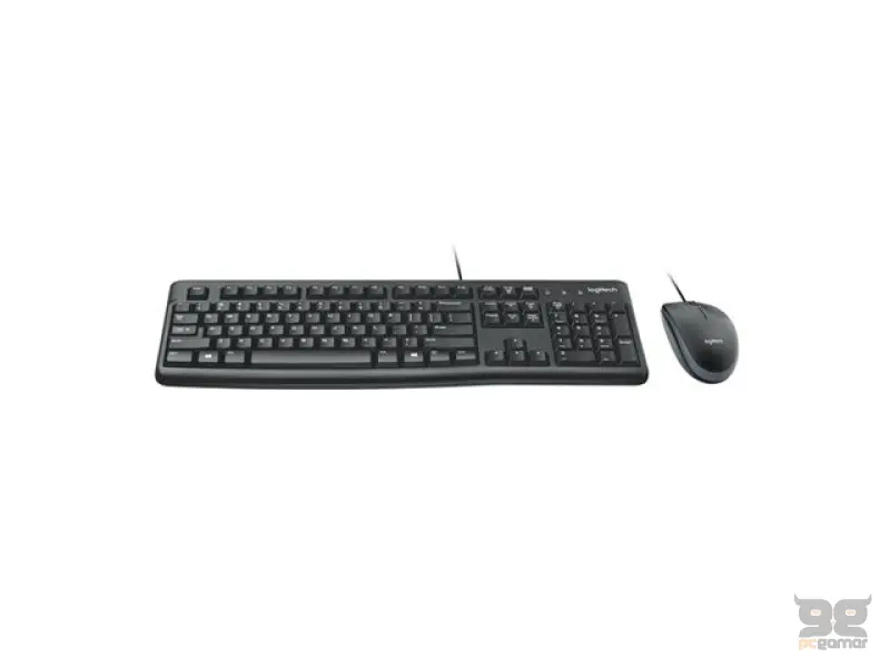TAST + MIŠ LOGITECH MK120 žični set US
