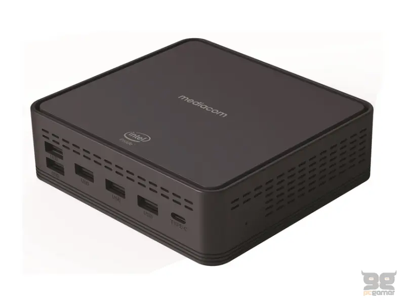 MEDIACOM MP103 Mini PC Intel Celeron N4020 1.1GHz (2.8GHz) 4GB 128GB Win11Home 