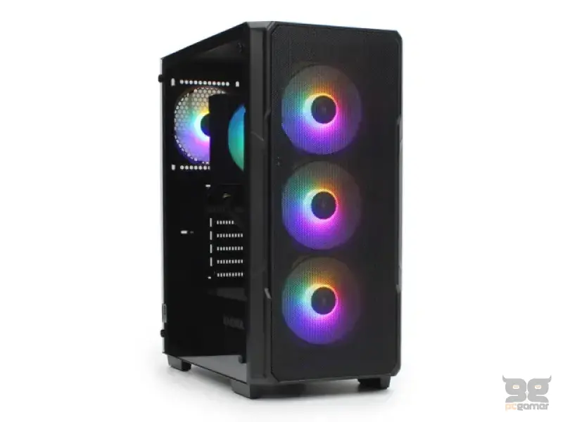 EWE PC  AMD GAMING računar Ryzen 7 5700X 16GB 1TB AMD7600 8GB 