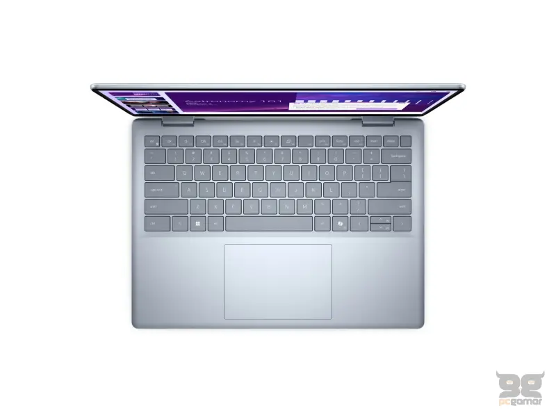 Dell 14 Plus 2-in-1  Win11Home Ultra5 226V/512GB/16GB/14" 2K Touch/Intel arc/backlit US/Ice blue