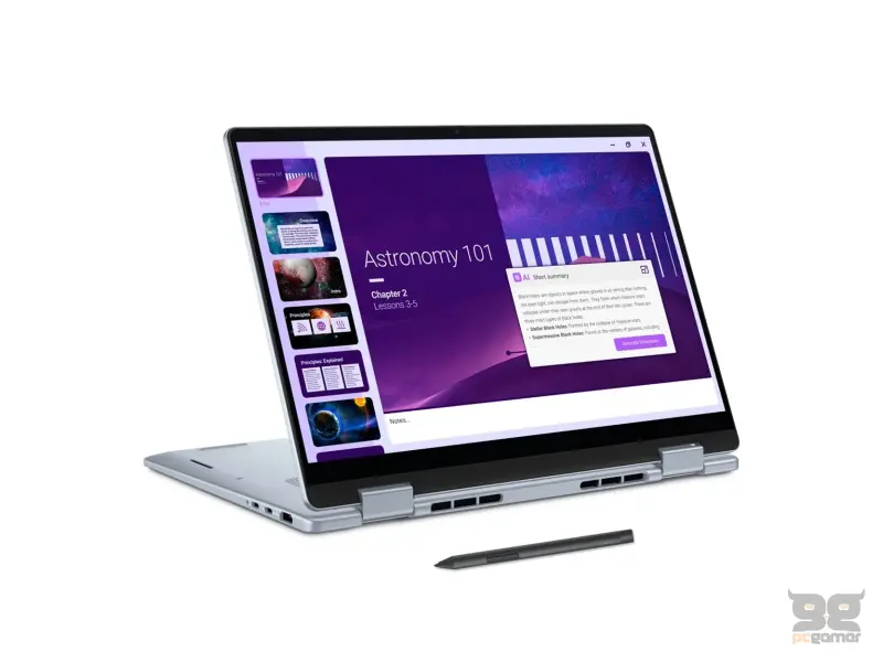 Dell 14 Plus 2-in-1  Win11Home Ultra5 226V/512GB/16GB/14" 2K Touch/Intel arc/backlit US/Ice blue