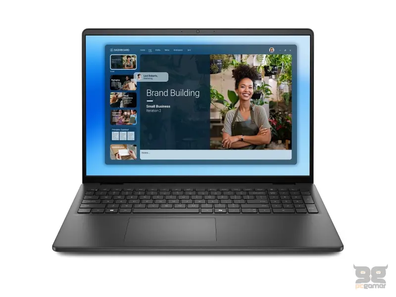 Dell 16 Win11Pro/Core5 120U/1TB/2x8GB/16" FHD/backlit US/IntelGraphics/Carbon Black