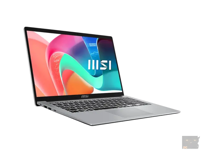 MSI NB Modern 15 F1MG-652XHR 15.6 "1920x1080 IPS, Core 7 150U, 16GB (up to 64GB), SSD 512GB NVMe PCIe Gen4, Intel Graphics, Gbps ethernet, Wi-Fi 6E + Bluetooth v5.3, fingerprint reader, 4x USB, keyboard backlight, NO OS, Silver