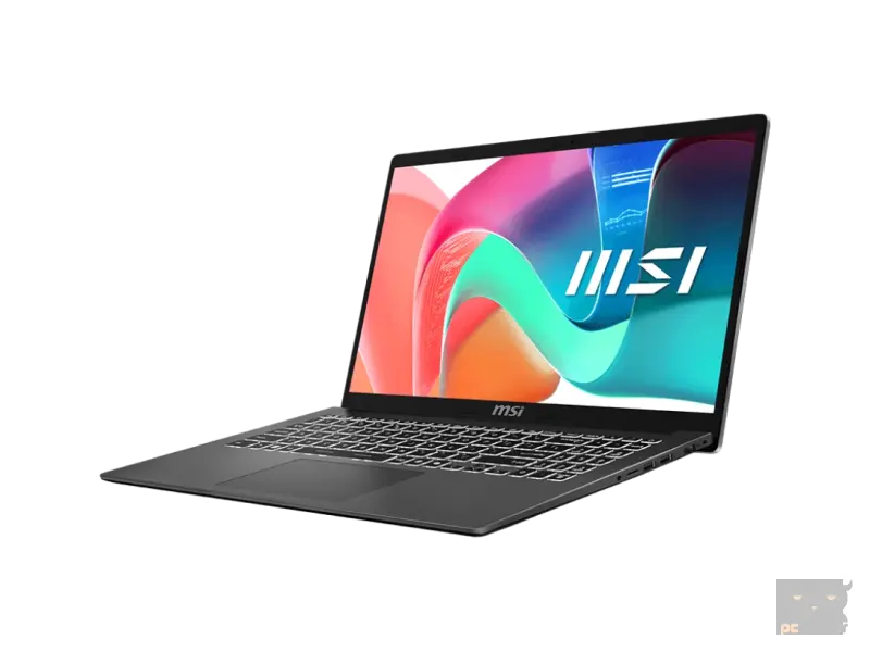 MSI NB Modern 15 F1MG-652XHR 15.6 "1920x1080 IPS, Core 7 150U, 16GB (up to 64GB), SSD 512GB NVMe PCIe Gen4, Intel Graphics, Gbps ethernet, Wi-Fi 6E + Bluetooth v5.3, fingerprint reader, 4x USB, keyboard backlight, NO OS, Silver