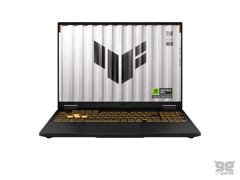 Asus NB TUF Gaming F16 FX608JMR-RV024, 90NR0NB1-M00210, i7-14650HX, RTX 5060 8GB, 16GB DDR5, 1TB SSD, 16" 165Hz, sivi, gaming laptop