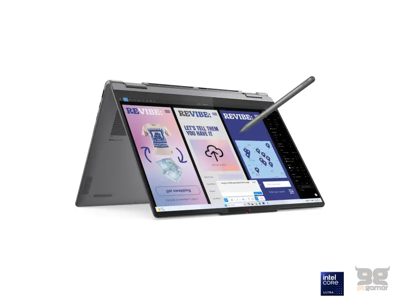 Lenovo Yoga 7 2-in-1 14ILL10 Ultra7/512GB/16GB/14" 2.8K WQXGA OLED Touch/Backlit YU/Luna Grey/NoOS