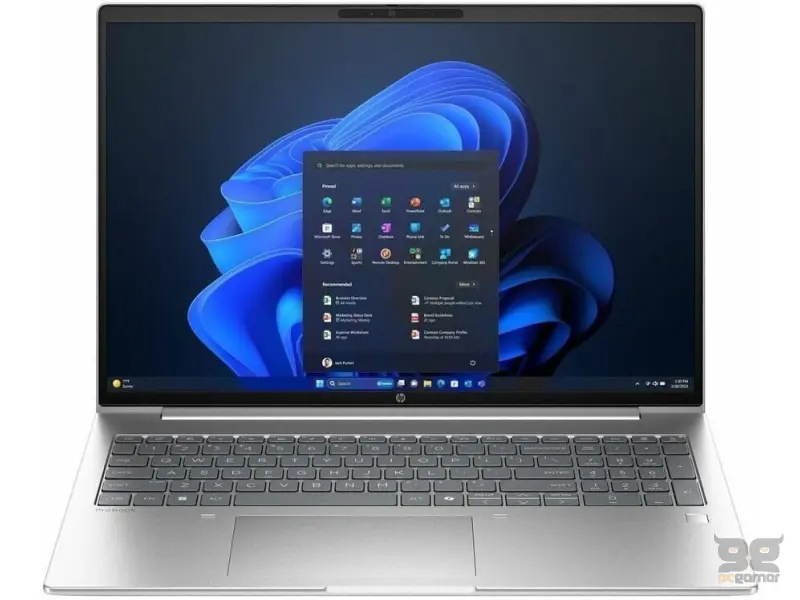 HP ProBook 16 G1a Ryzen7 250/512GB/16GB/16" WUXGA IPS/NoOS/Integrated/Backlit YU/Pike Silver