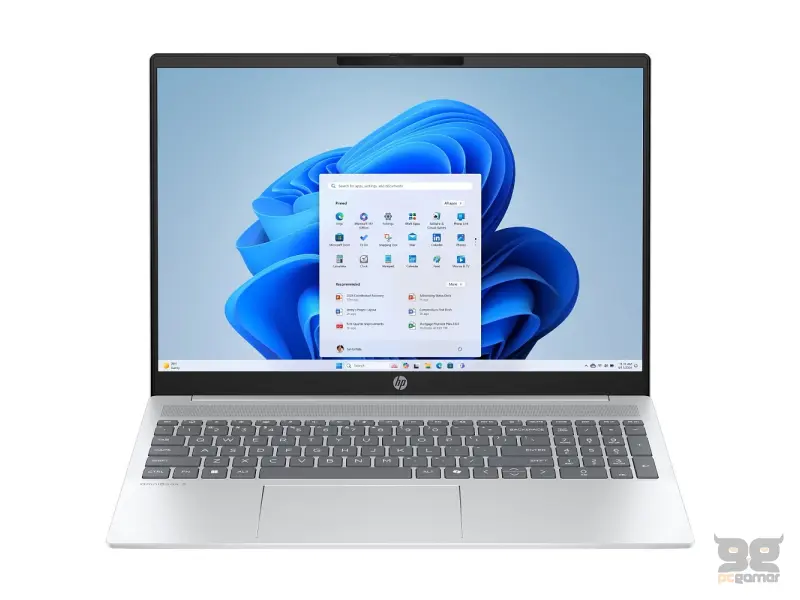 HP OmniBook 5 Win11Home/Ryzen7 8840U/512GB/16GB DDR5/16" 2K IPS/bclkt/Copilot/Glacier silver