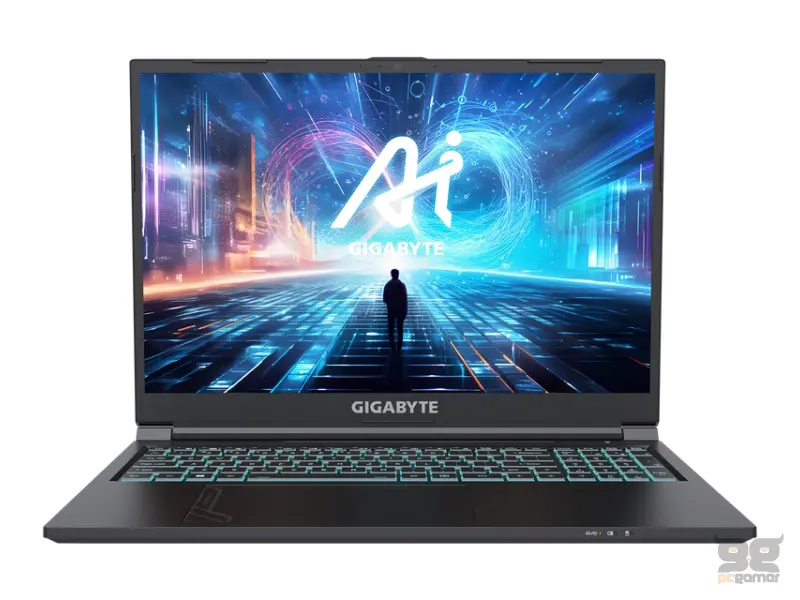GIGABYTE G6 MF 16 inch FHD+ 165Hz i7-13620H 16GB 1TB SSD GeForce RTX 4050 6GB Backlit gaming laptop 