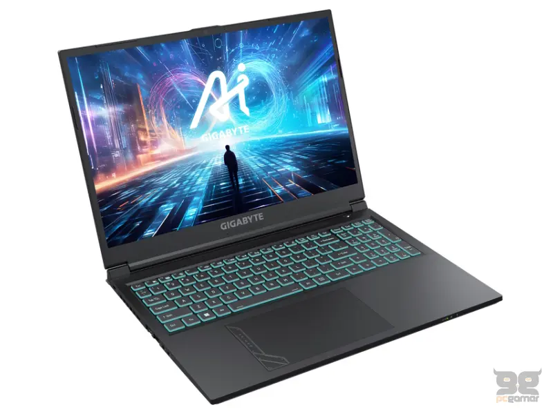GIGABYTE G6 MF 16 inch FHD+ 165Hz i7-13620H 16GB 1TB SSD GeForce RTX 4050 6GB Backlit gaming laptop 