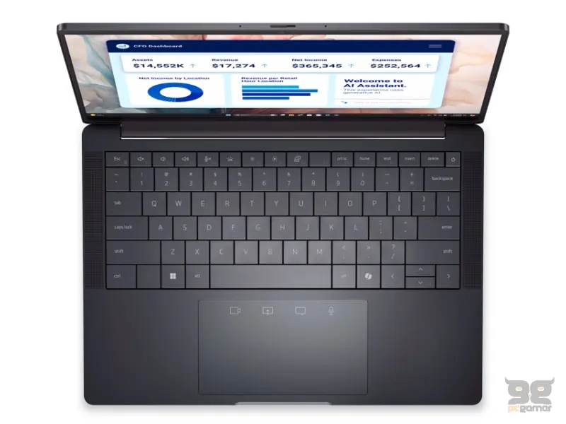 DELL Pro 13 Premium 13.3 inch FHD+ 400nits Core Ultra 5 236V 16GB 512GB SSD Backlit FP Win11Pro 3yr ProSupport laptop 