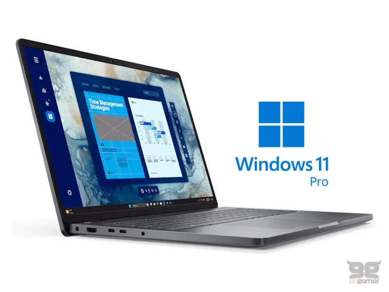 DELL Pro 16 16 inch FHD+ 300nits Core 5 120U 8GB 512GB SSD Backlit FP Win11Pro 3yr ProSupport 