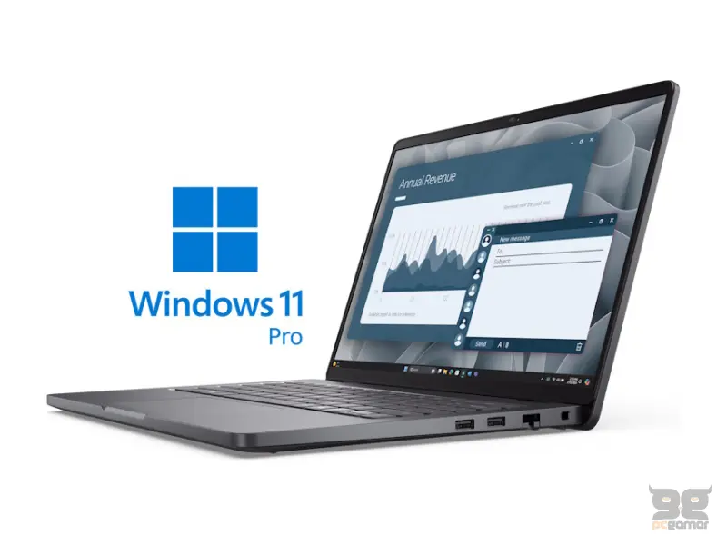 DELL Pro 14 14 inch FHD+ 300nits AMD Ryzen 5 220 8GB 256GB SSD Backlit FP Win11Pro 3yr ProSupport 