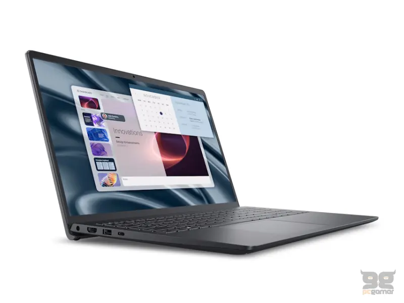 DELL Pro 15 Essential PV15255 15.6 inch FHD 120Hz AMD Ryzen 5 7520U 8GB 512GB SSD Backlit FP laptop 