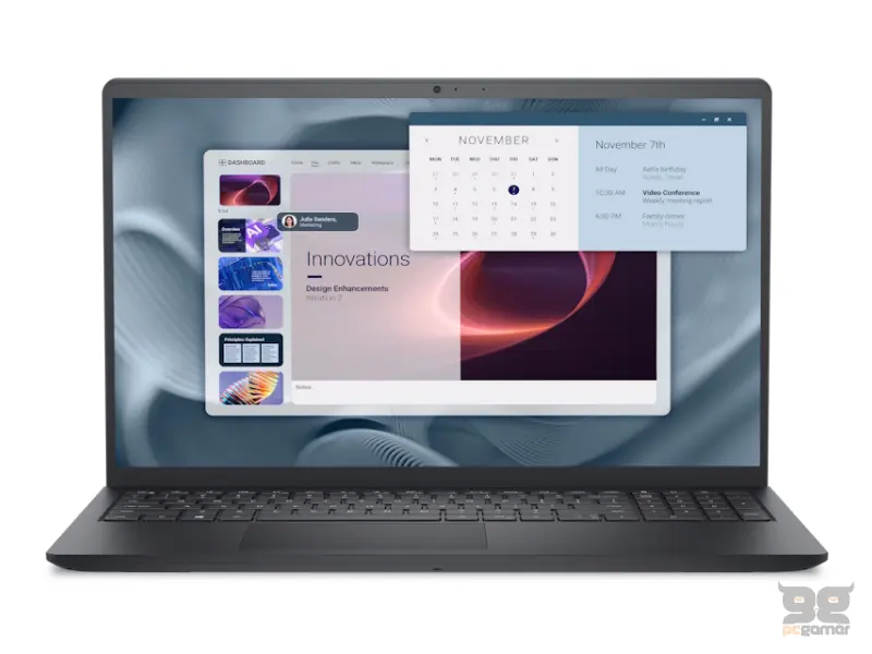 DELL Pro 15 Essential PV15250 15.6 inch FHD 120Hz Core 3 100U 8GB 512GB SSD Backlit FP laptop 